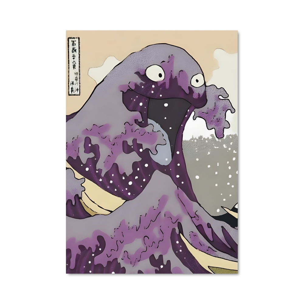 Poster Onde Ailée – affiche Pokemon