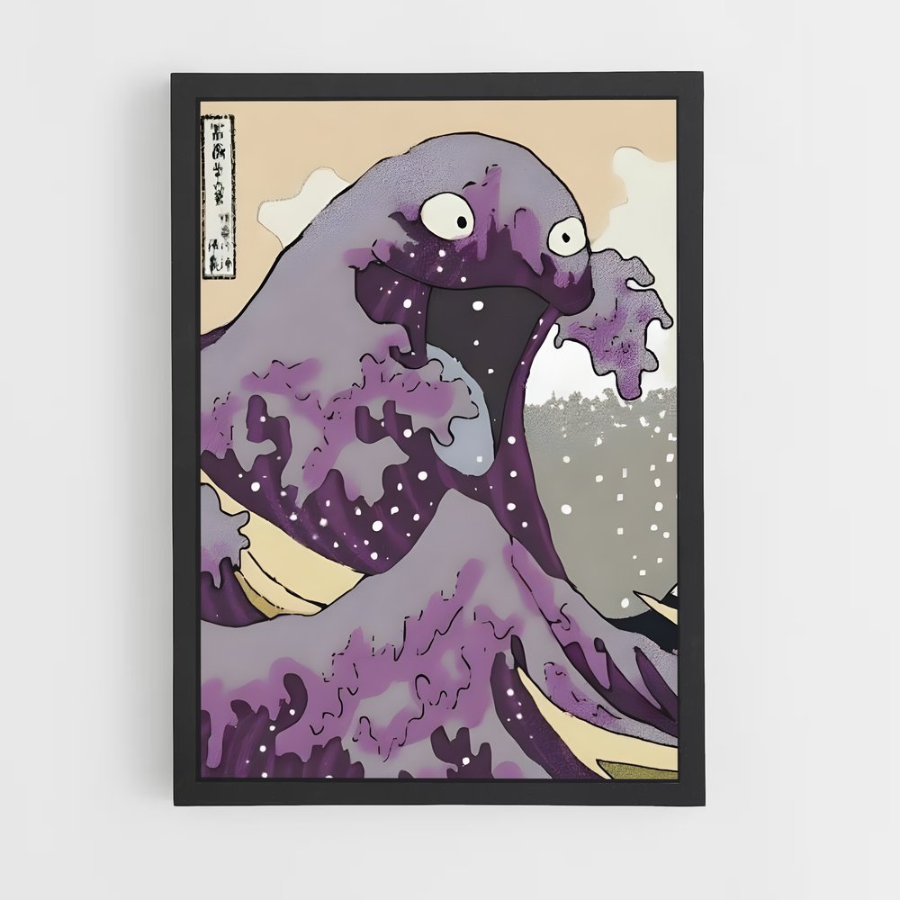 Poster Onde Ailée – affiche Pokemon (vue 2)