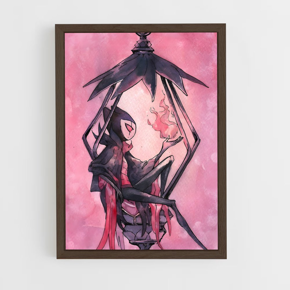 Poster La Femme Envoûtante – affiche Hollow Knight (vue 5)