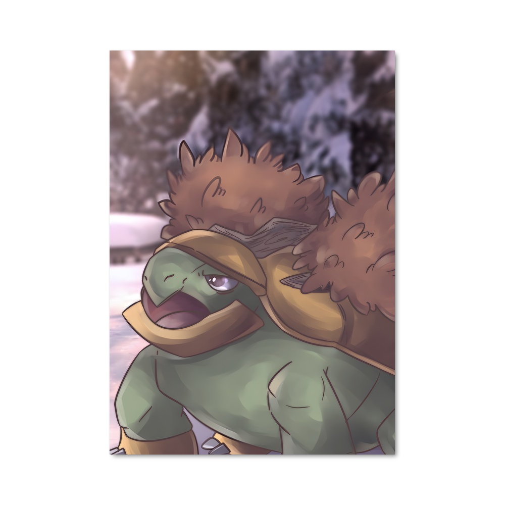 Poster Grotle Mignon – affiche Pokemon