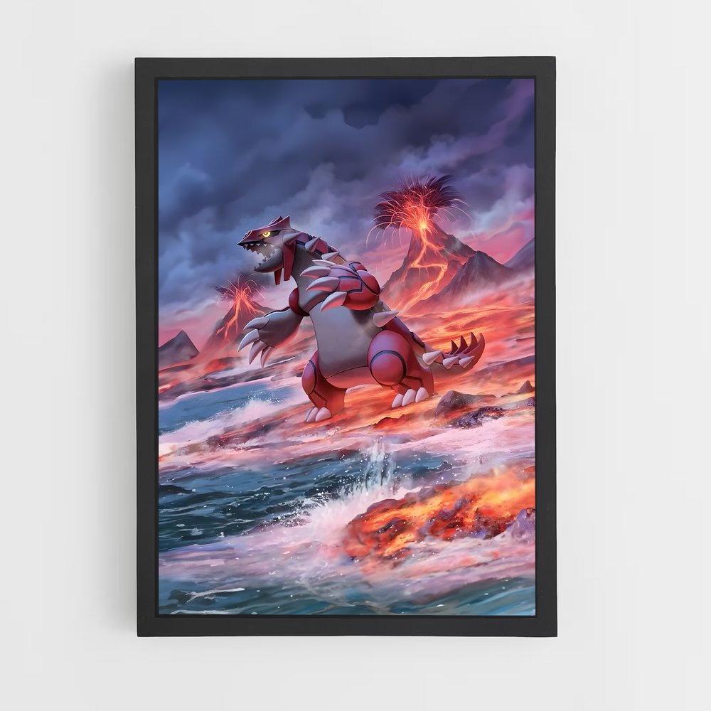Poster Échappée Aquatique – affiche Pokemon (vue 2)