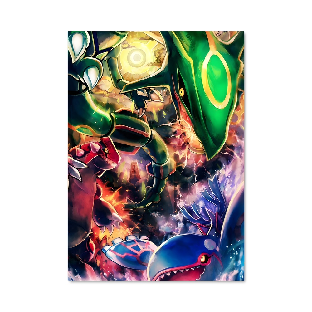 Poster L'Éveil de Groudon – affiche Pokemon