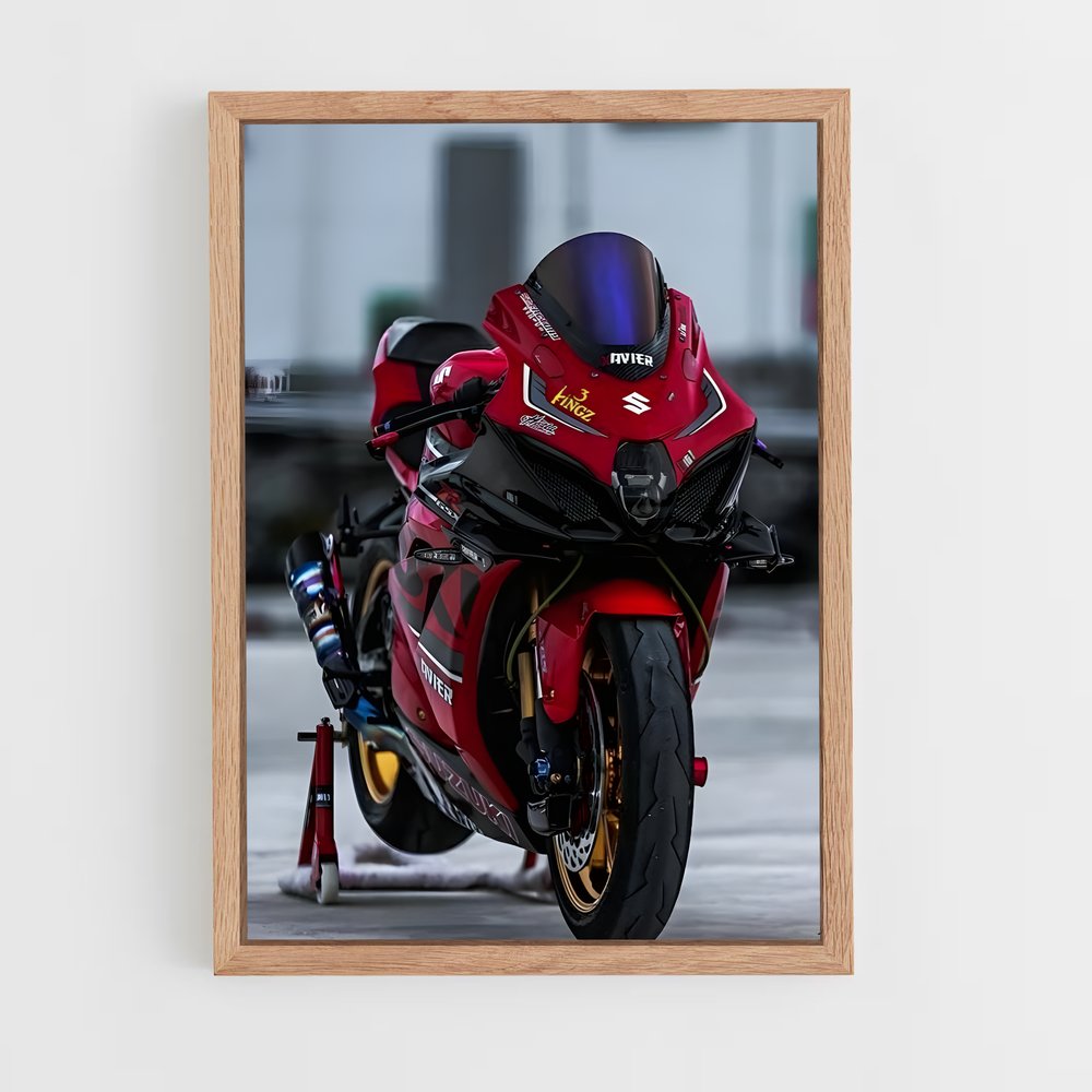 Poster superbe Gsx-r (vue 4)