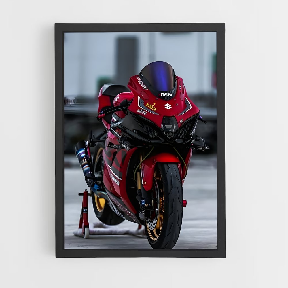 Poster superbe Gsx-r (vue 2)