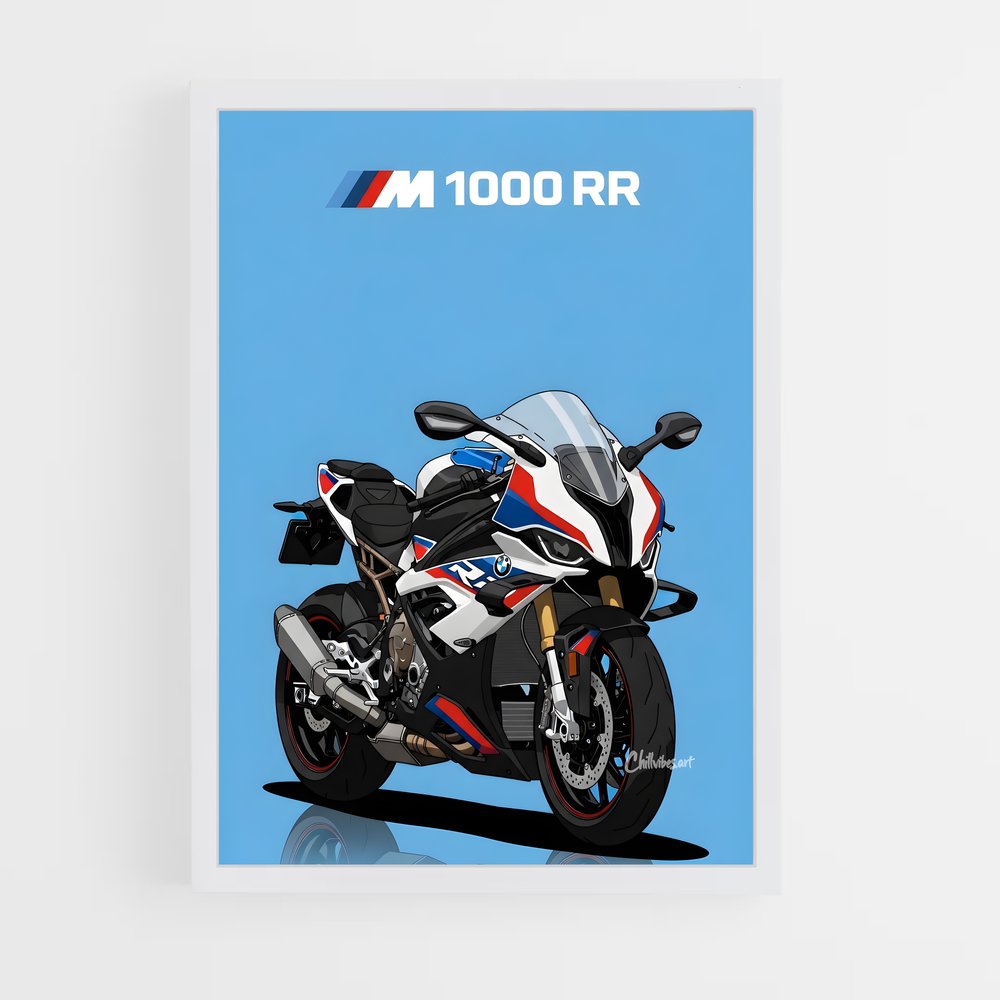 Poster Gsx-rr élégant (vue 3)