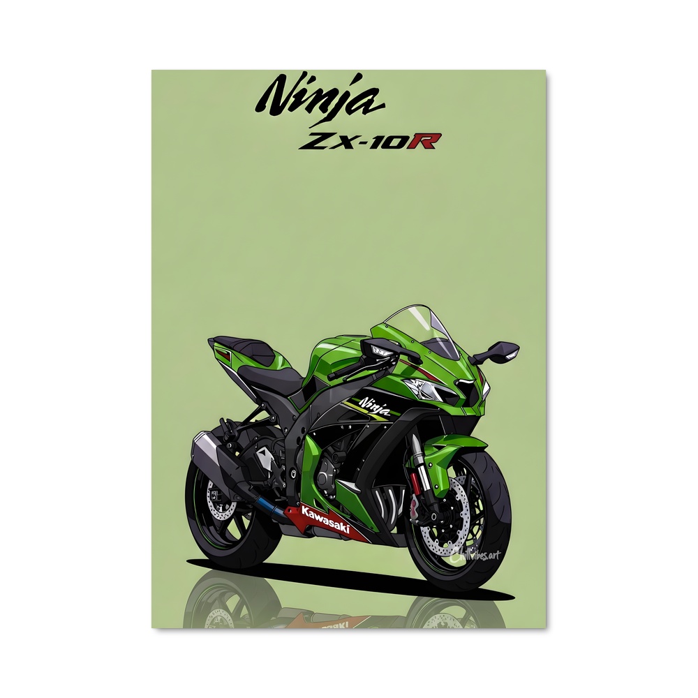 Poster Gsx-rr lumineux