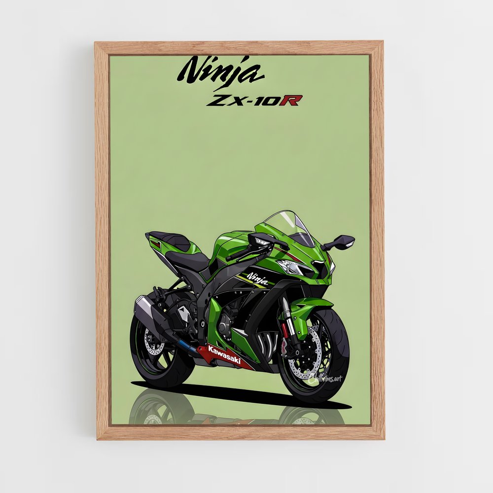 Poster Gsx-rr lumineux (vue 4)