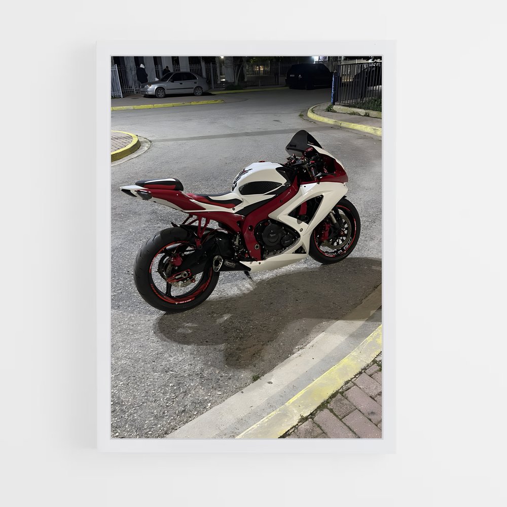 Poster splendide Gsx-r (vue 3)