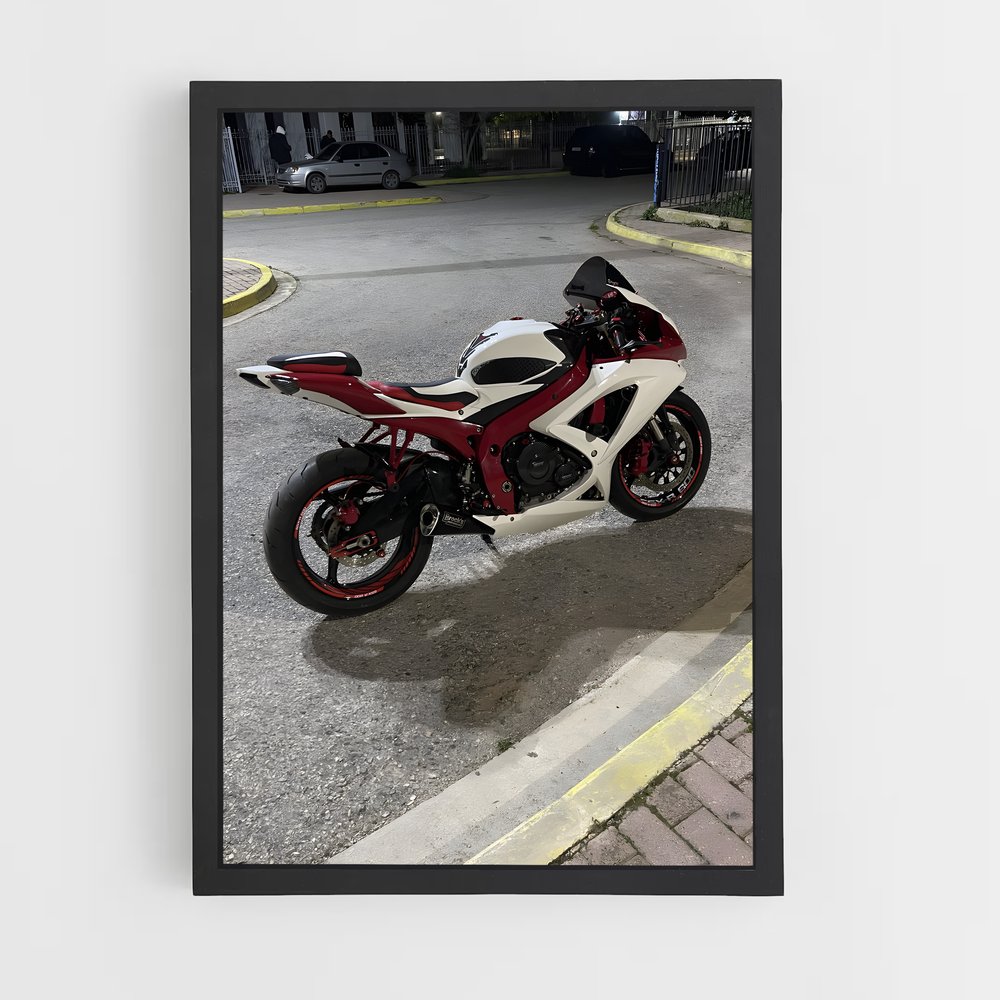 Poster splendide Gsx-r (vue 2)