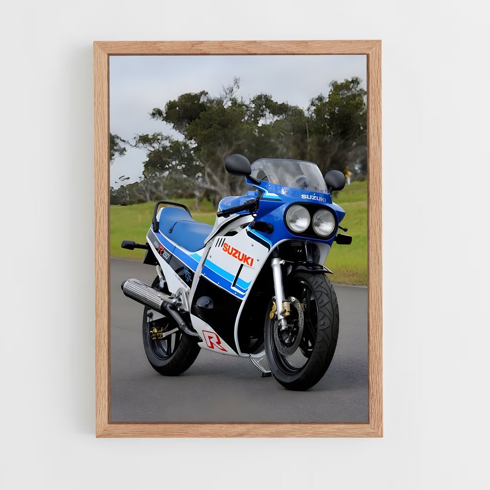 Poster Gsx-r750 Éblouissant (vue 4)