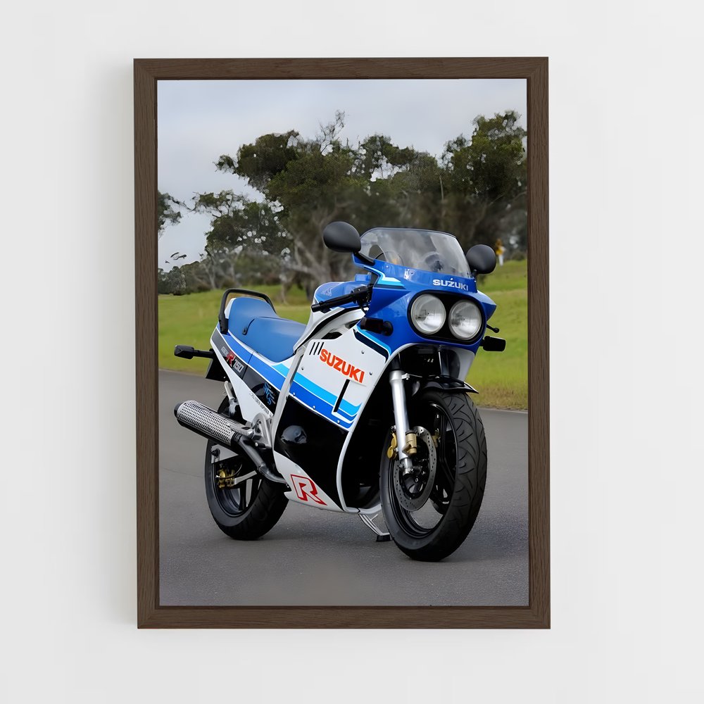Poster Gsx-r750 Éblouissant (vue 5)