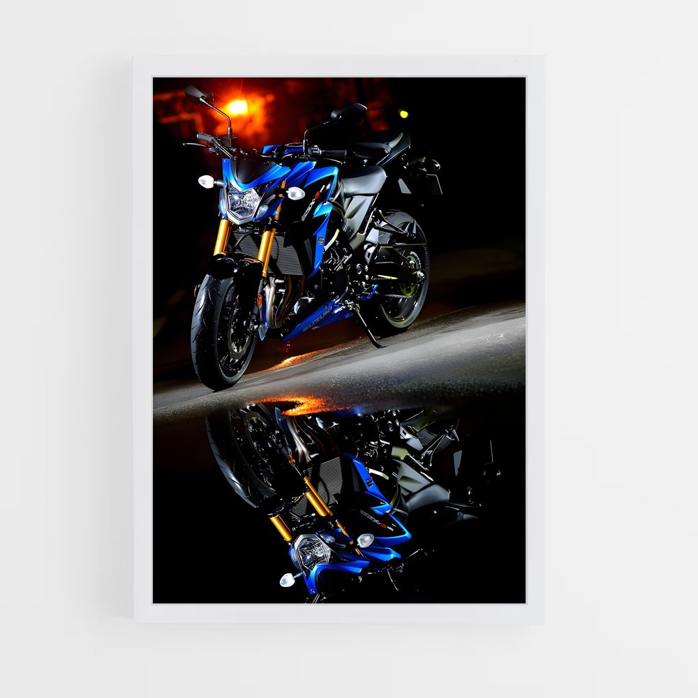 Poster Gsx-s750 Éclatant (vue 3)