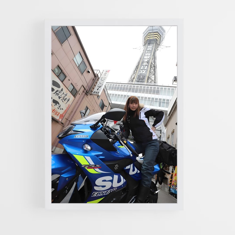 Poster Gsxr éclatant (vue 3)