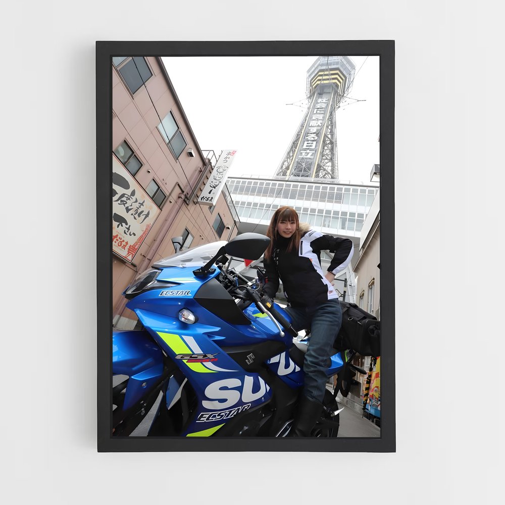 Poster Gsxr éclatant (vue 2)