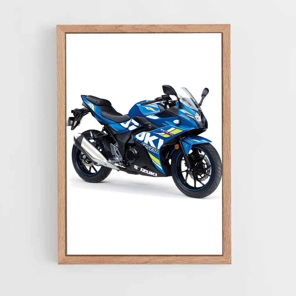 Poster magnifique Gsxr (vue 4)