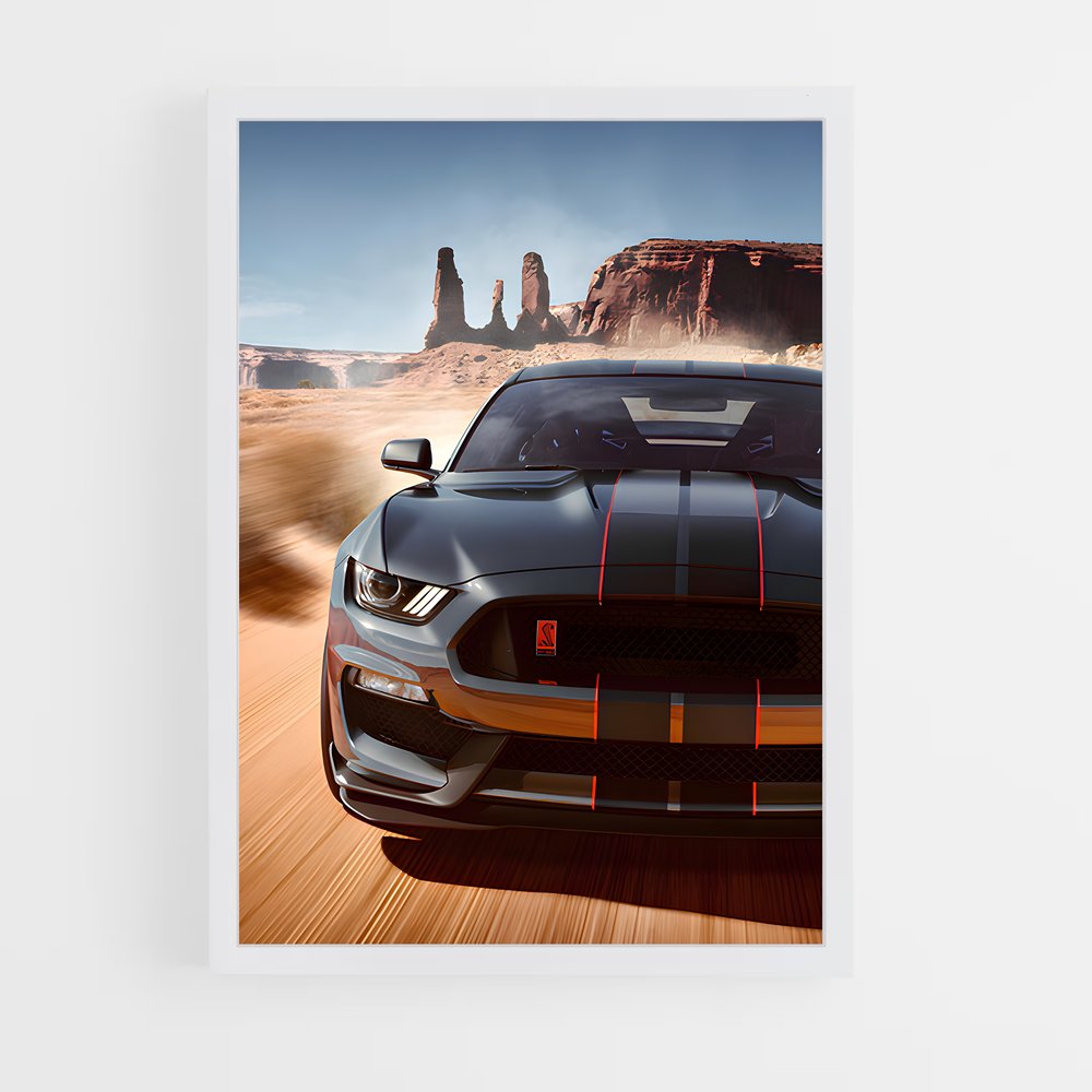 Poster splendide Gtr – affiche Shelby (vue 3)