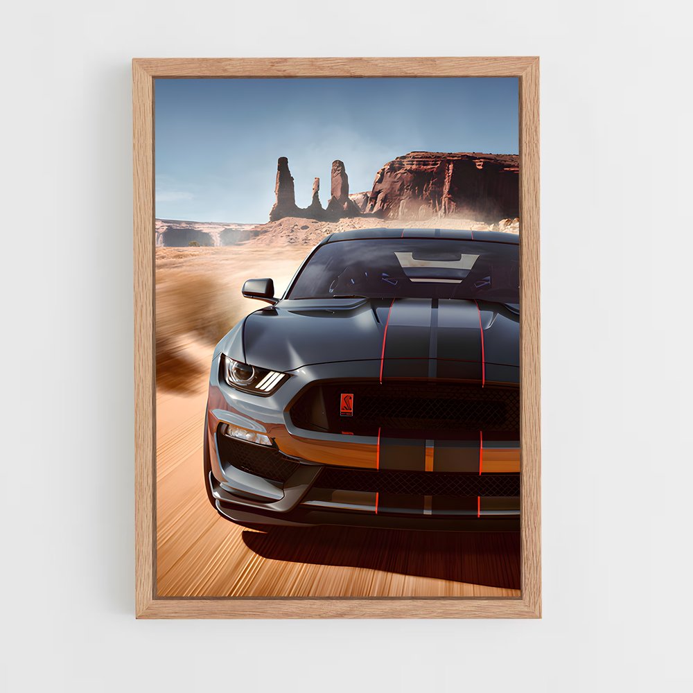 Poster splendide Gtr – affiche Shelby (vue 4)
