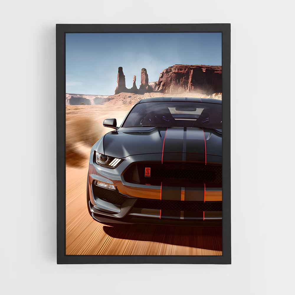 Poster splendide Gtr – affiche Shelby (vue 2)