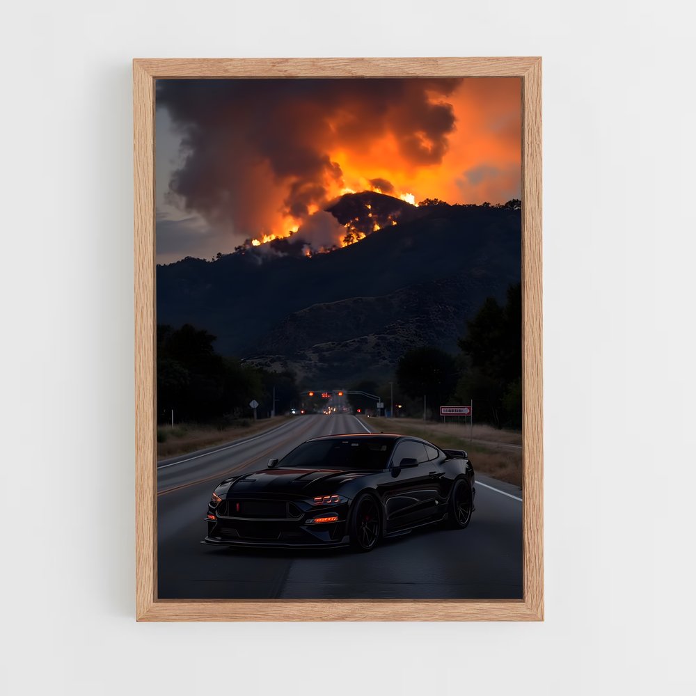 Poster Speed Inferno – affiche Shelby (vue 4)