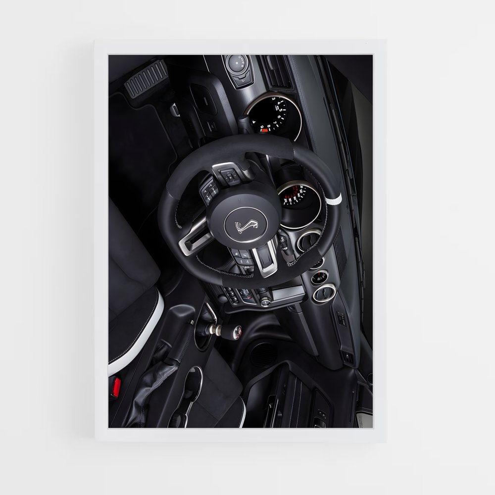 Poster Intérieur GT350R – affiche Shelby (vue 3)