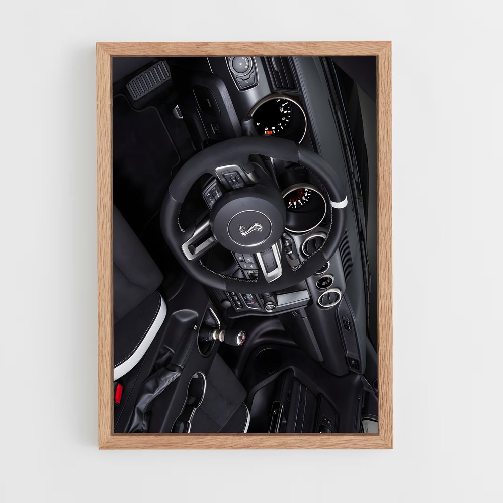 Poster Intérieur GT350R – affiche Shelby (vue 4)