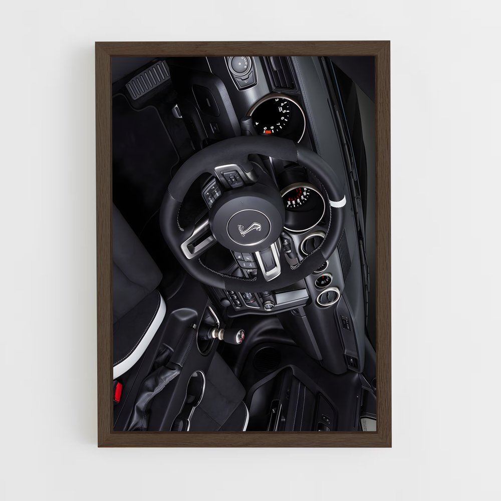 Poster Intérieur GT350R – affiche Shelby (vue 5)