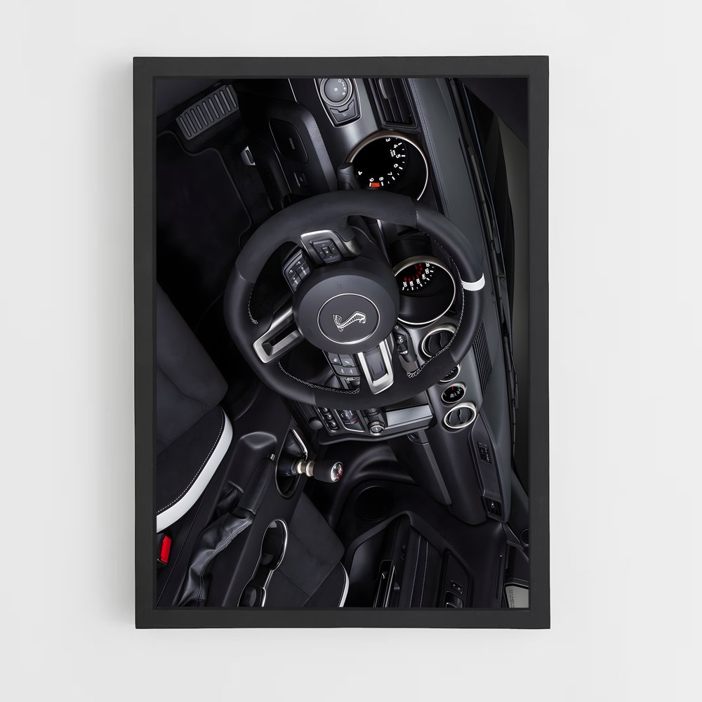 Poster Intérieur GT350R – affiche Shelby (vue 2)
