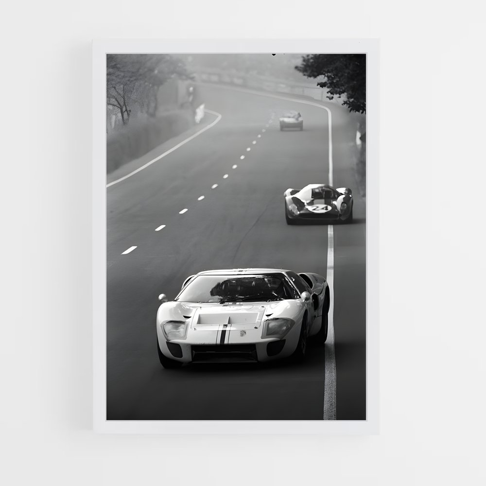 Poster Route des Legends – affiche Ford (vue 3)