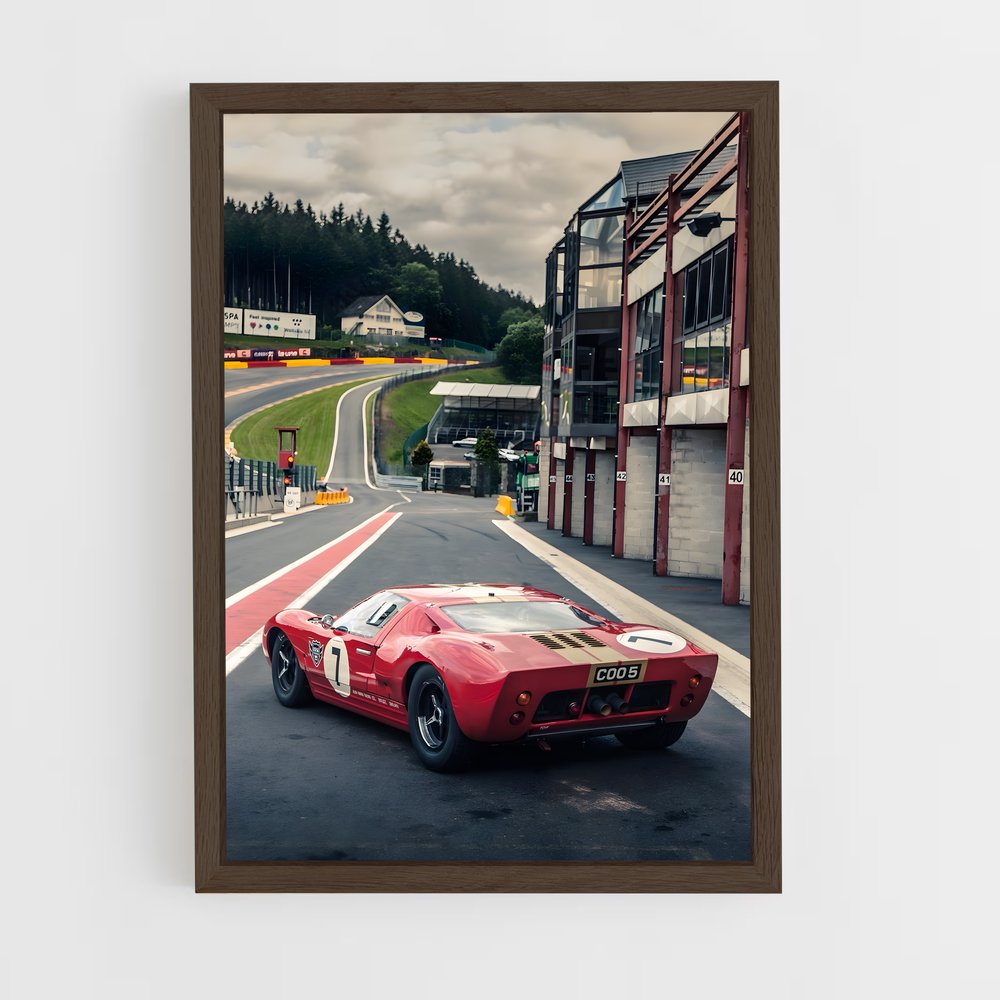 Poster Ferrari en Piste – affiche Ford (vue 5)