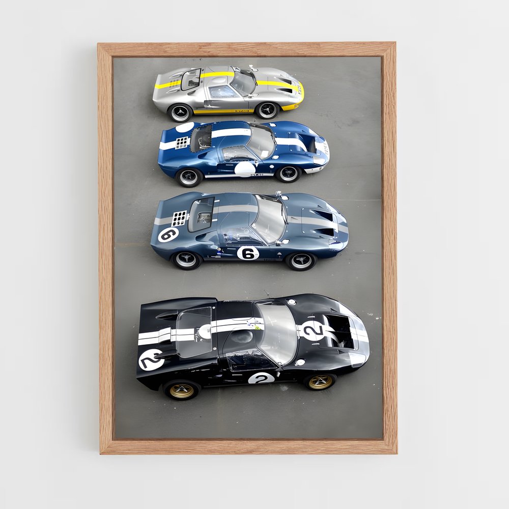 Poster Vitesse élégance reine – affiche Ford (vue 4)