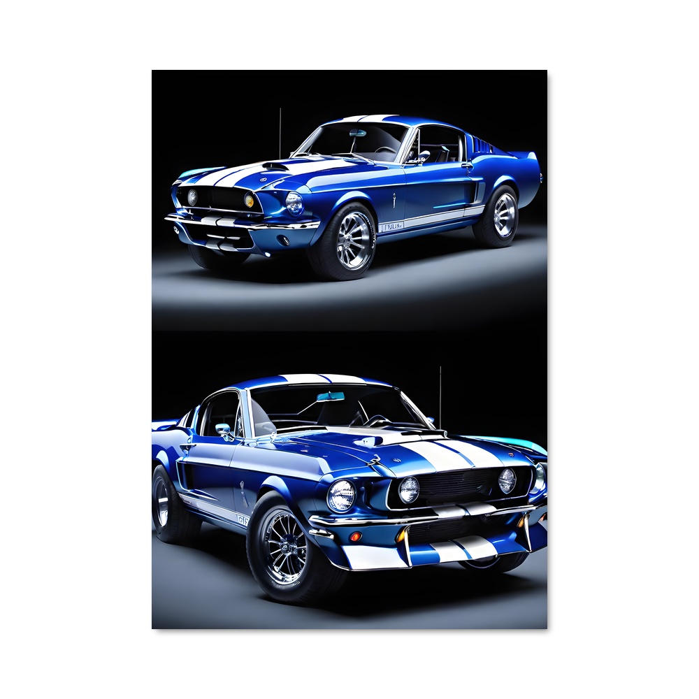Poster Mustang Visionnaire