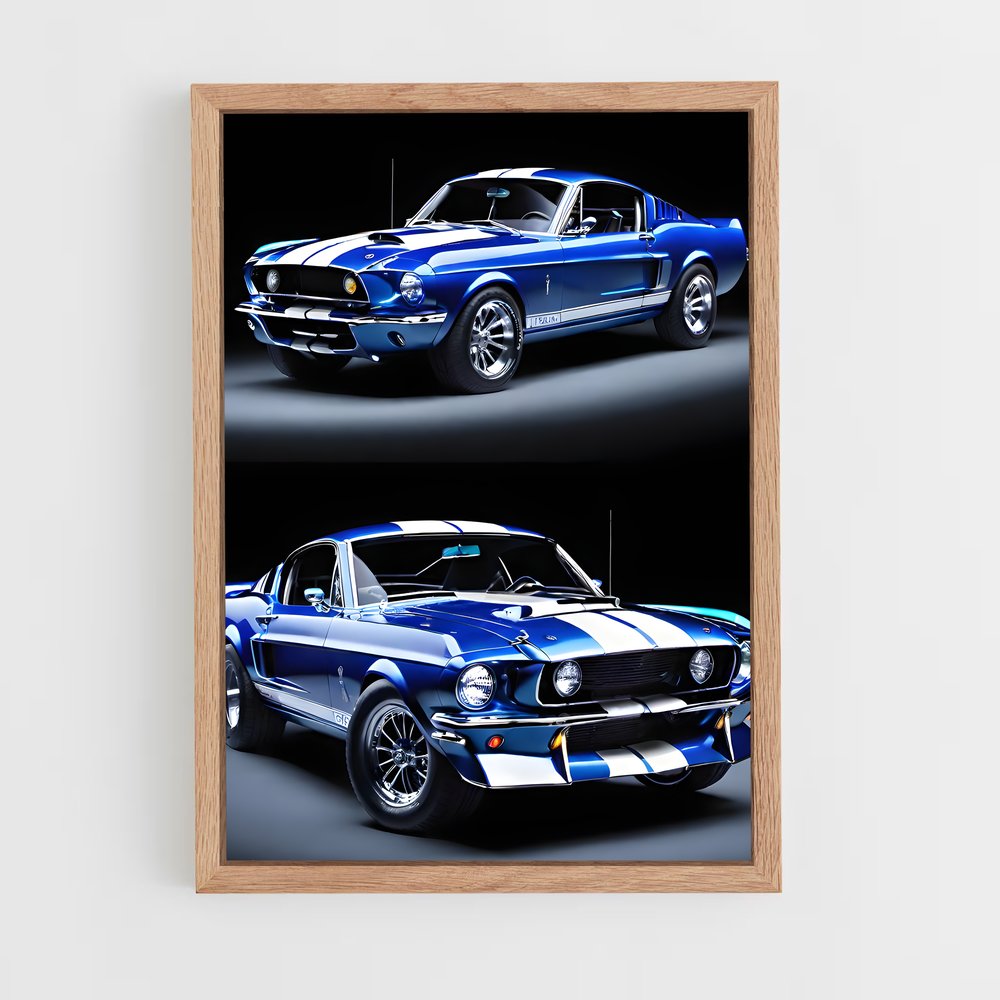 Poster Mustang Visionnaire – affiche Shelby (vue 4)