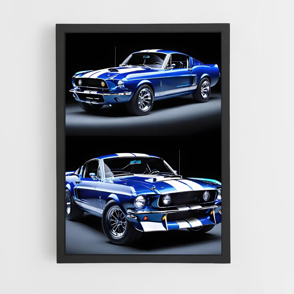 Poster Mustang Visionnaire – affiche Shelby (vue 2)