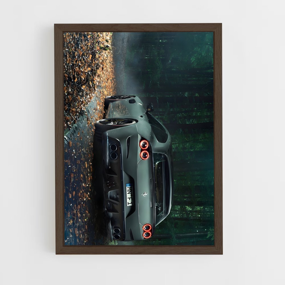 Poster Lumières dans les Bois – affiche Ferrari (vue 5)