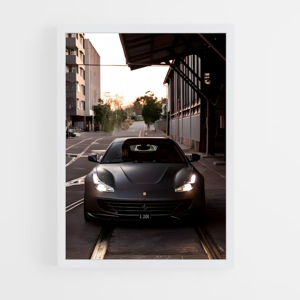 Poster Gtc de lusso – affiche Ferrari (vue 3)