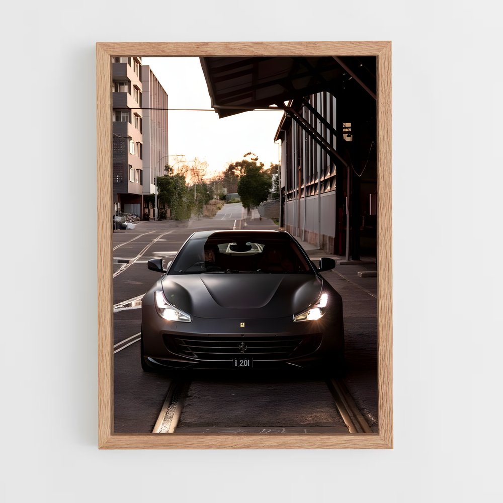 Poster Gtc de lusso – affiche Ferrari (vue 4)