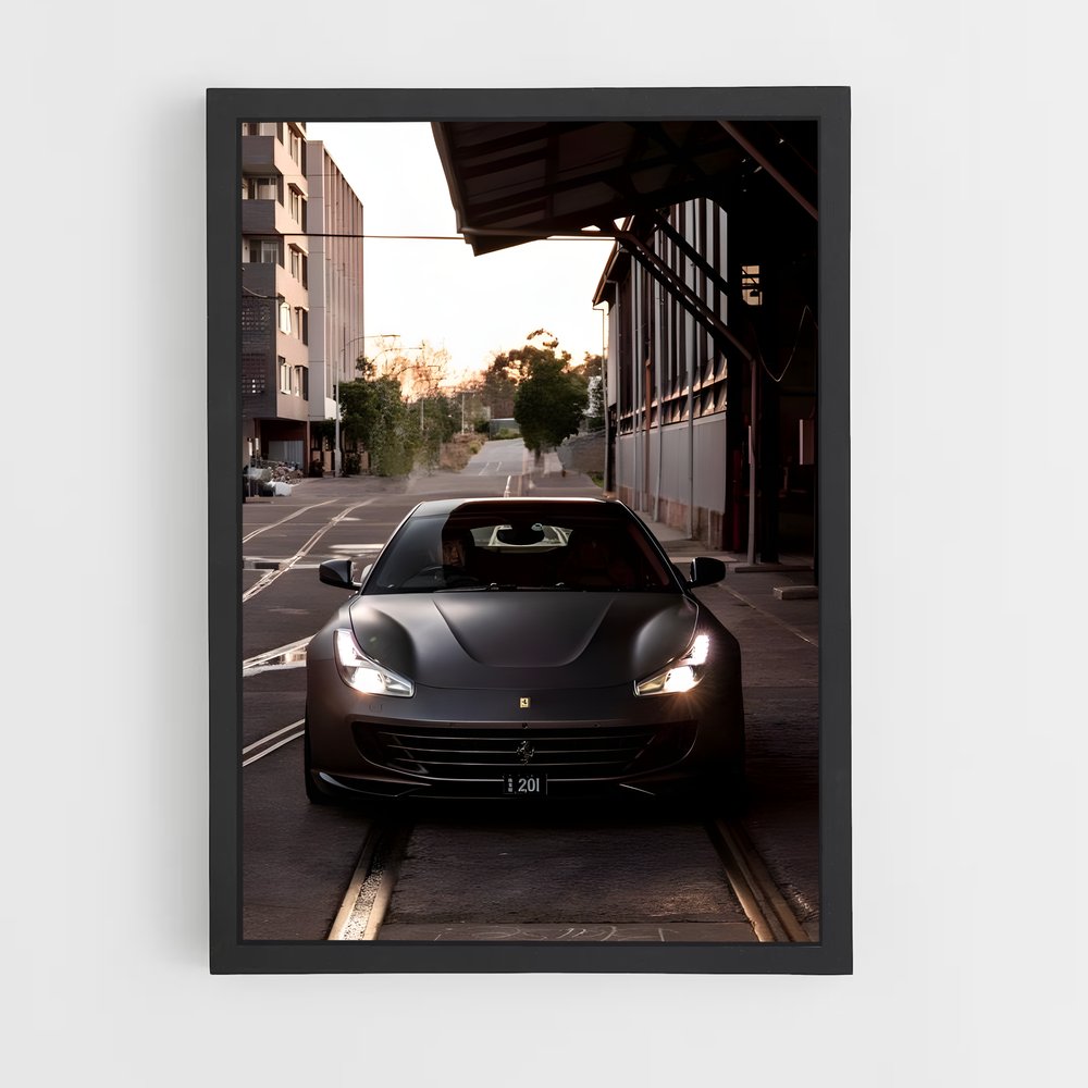 Poster Gtc de lusso – affiche Ferrari (vue 2)