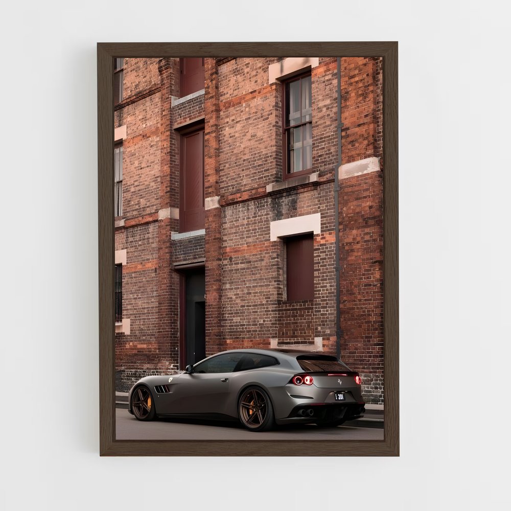 Poster Gtc lusso briques – affiche Ferrari (vue 5)