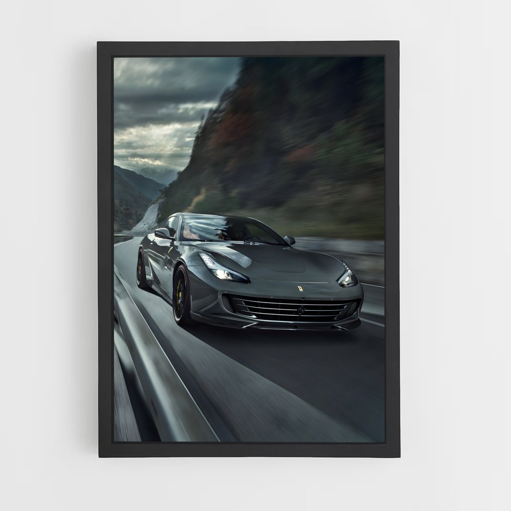 Poster Route de l'Excellence – affiche Ferrari (vue 2)
