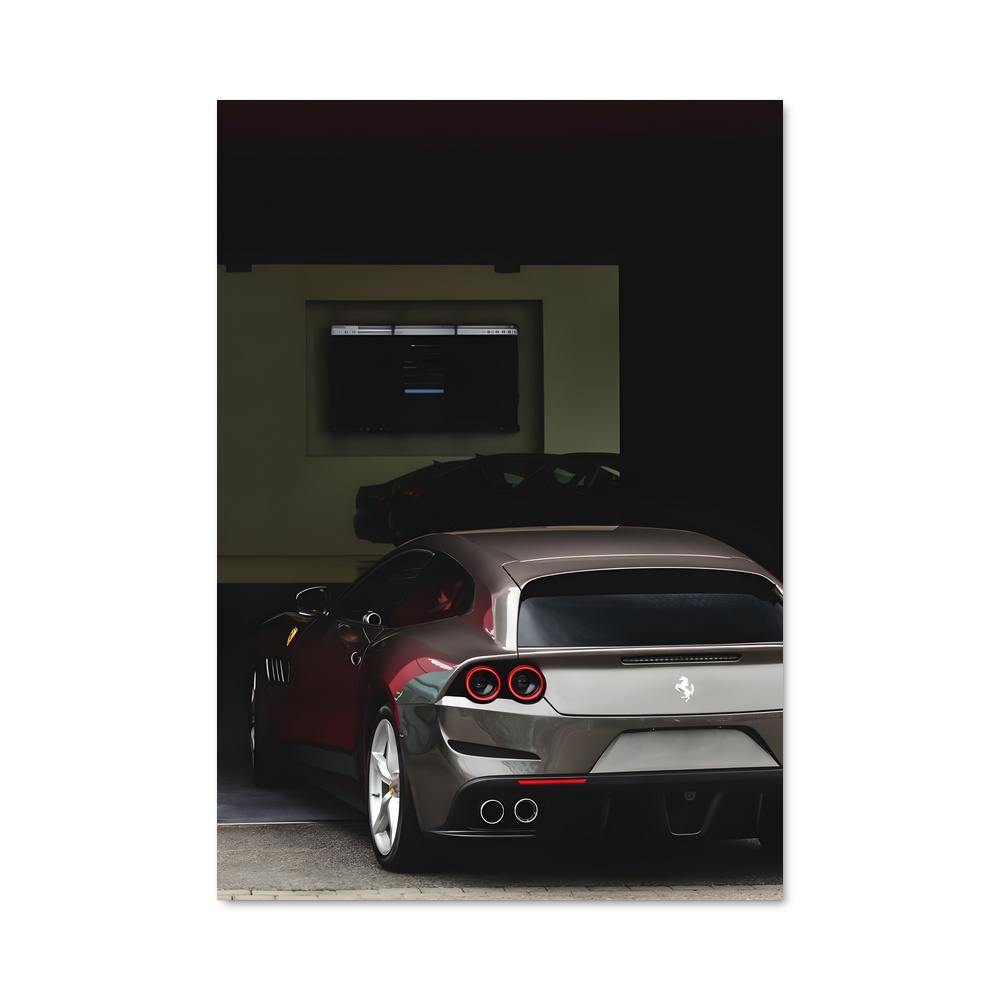 Poster Gtc lusso supercar