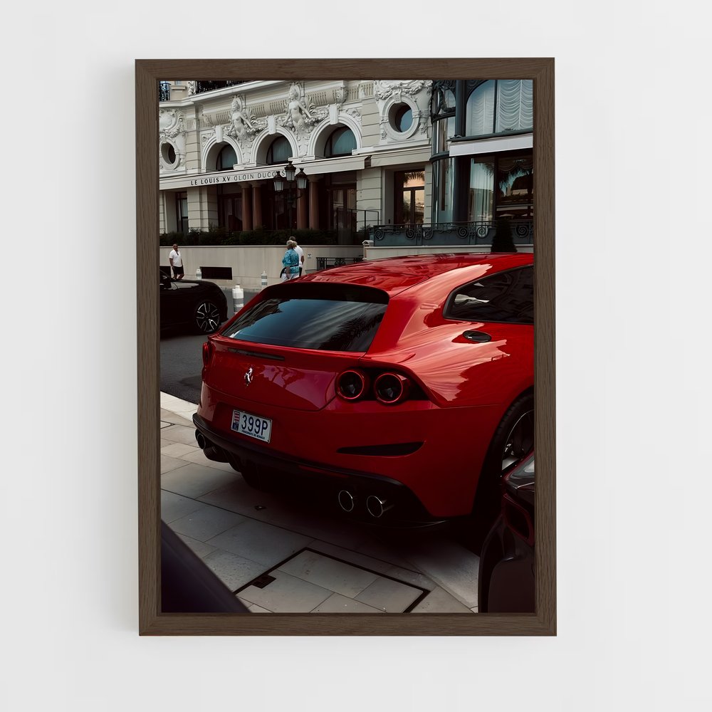 Poster Gtc lusso – affiche Ferrari (vue 5)