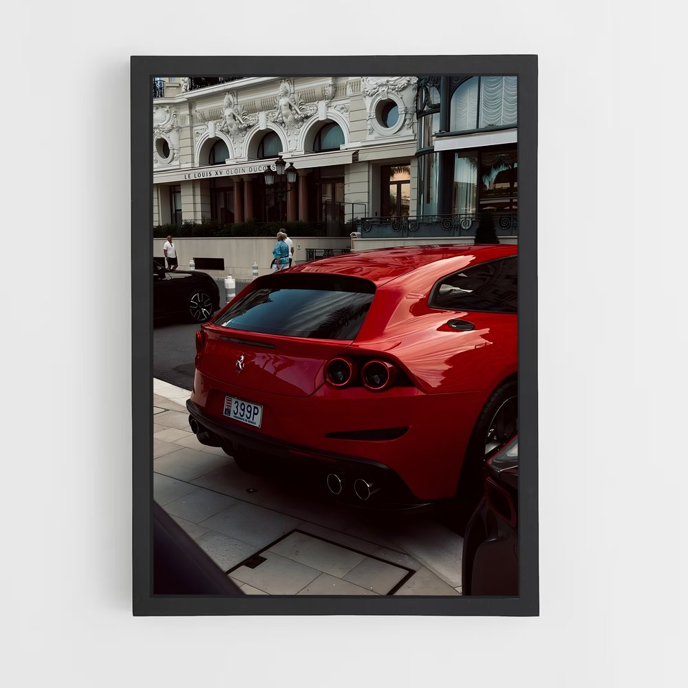 Poster Gtc lusso – affiche Ferrari (vue 2)