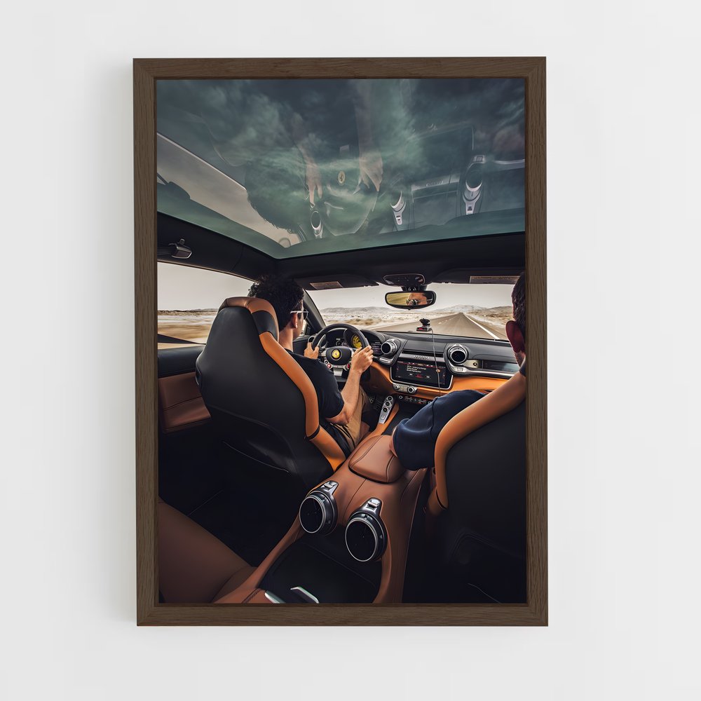 Poster Inside the Dream Machine – affiche Ferrari (vue 5)