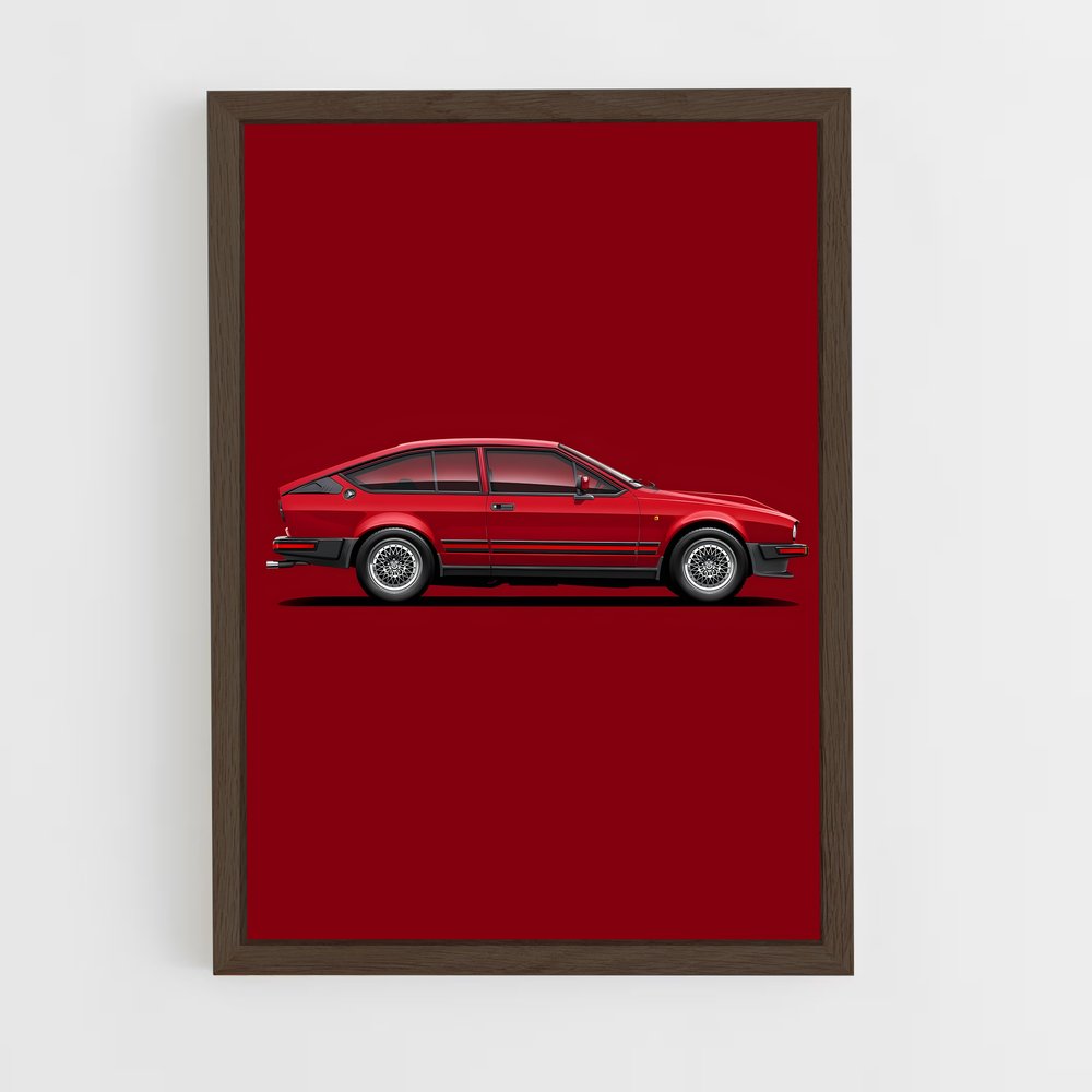 Poster Alfa GTO – affiche Alfa Romeo (vue 5)