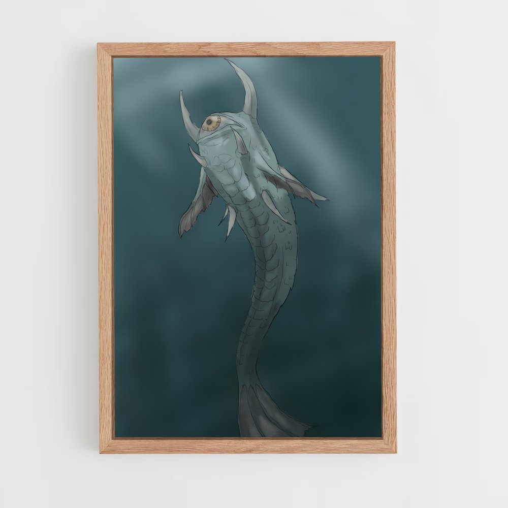 Poster Guardian Sous-marine – affiche Minecraft (vue 4)