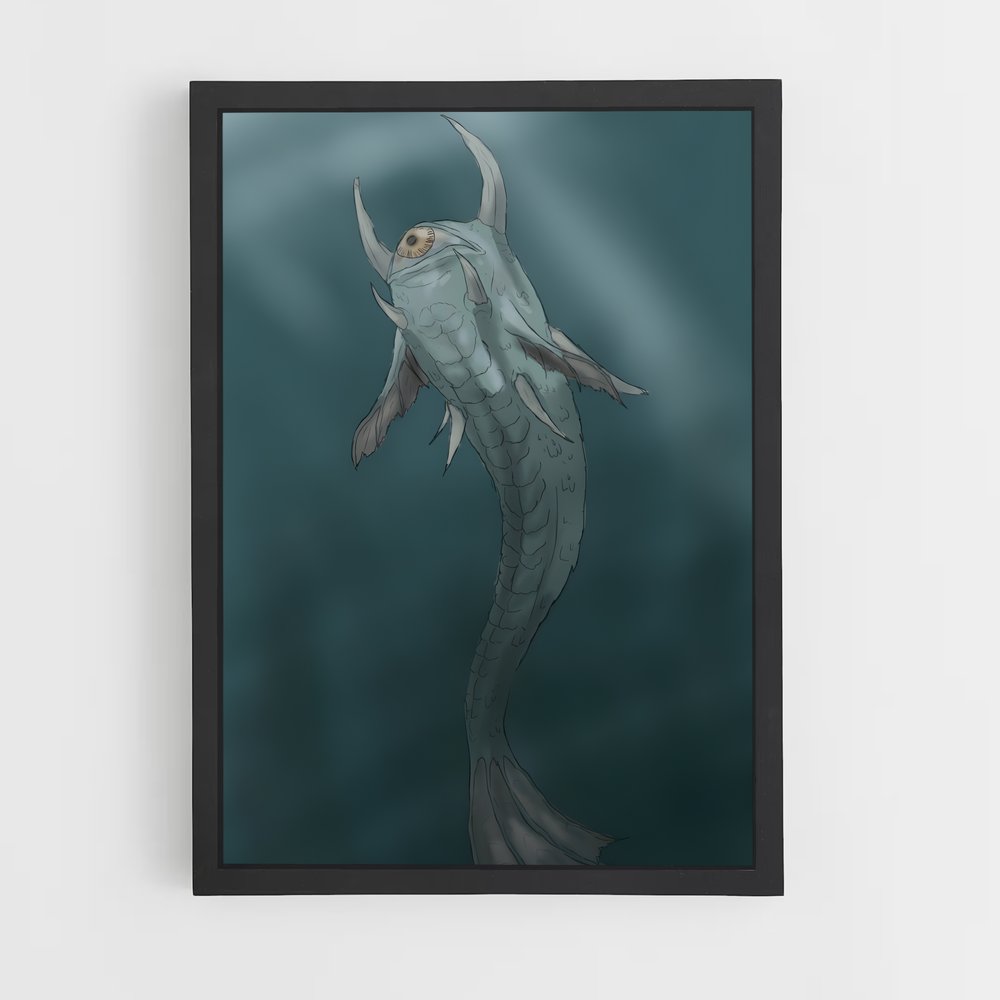 Poster Guardian Sous-marine – affiche Minecraft (vue 2)