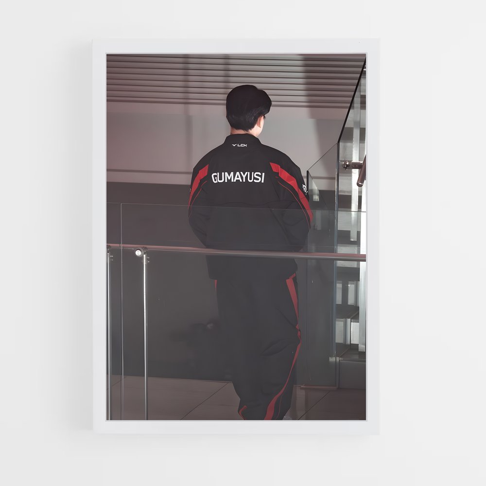 Poster Gumayusi de style – affiche Esports (vue 3)