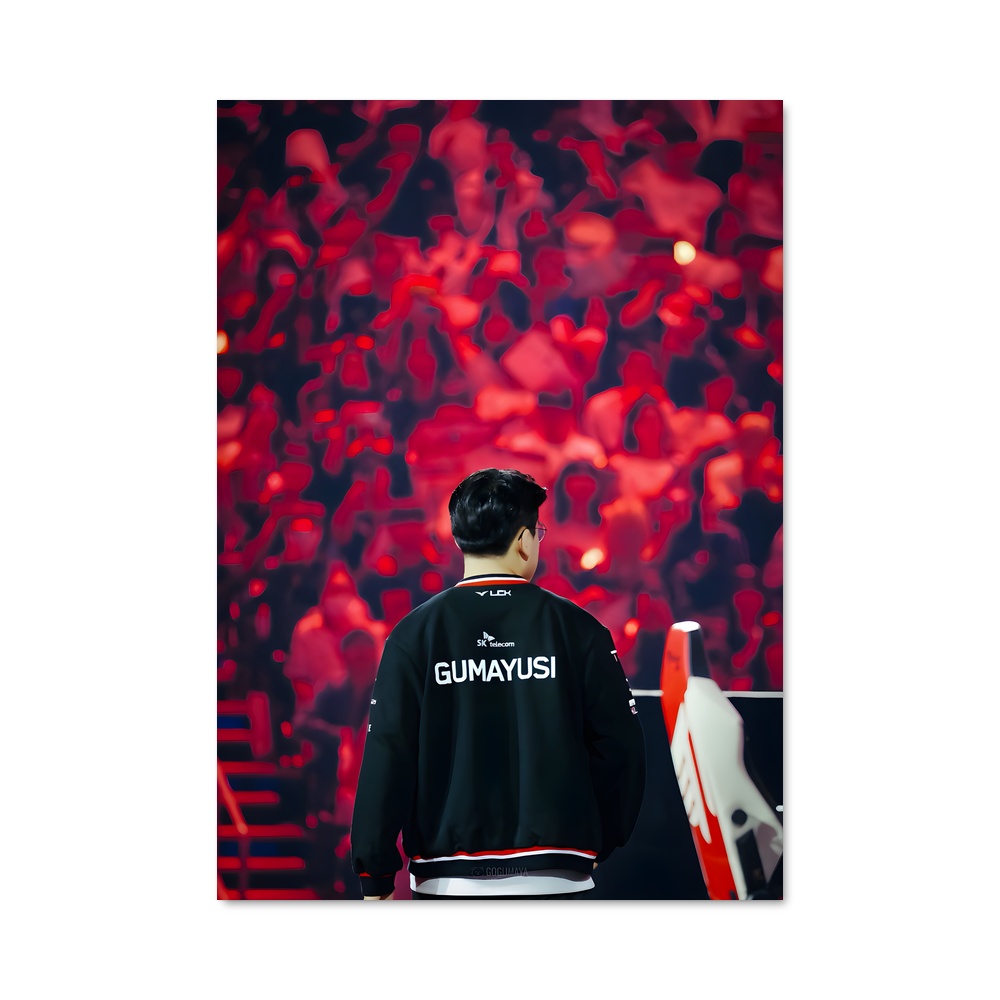 Poster Gumayusi Homme – affiche Esports