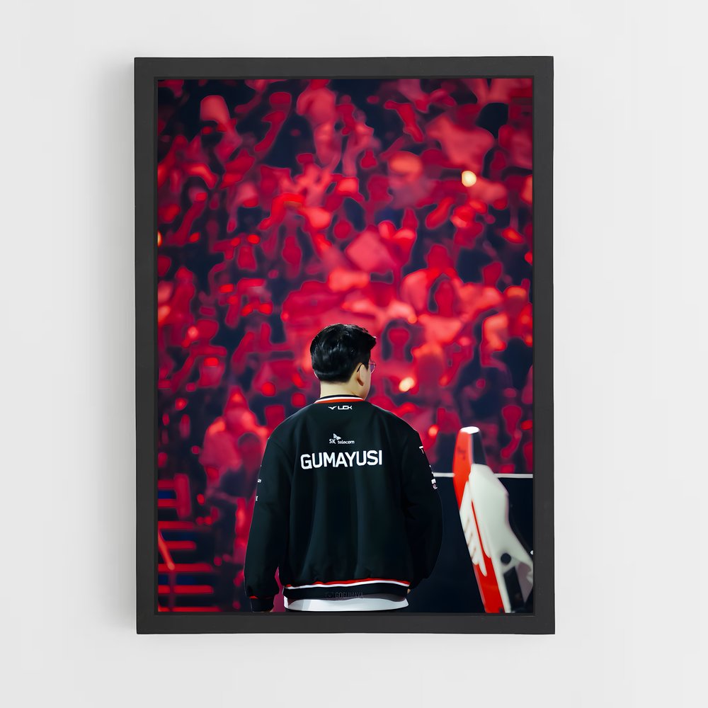 Poster Gumayusi Homme – affiche Esports (vue 2)
