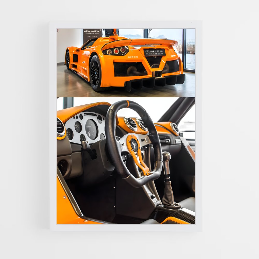 Poster McLaren Dreamscape – affiche Gumpert (vue 3)